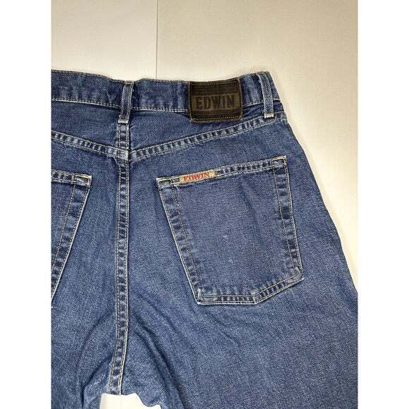 Edwin Men’s Jeans Vintage Japanese Blue Denim Made In Canada ED-827 Size 30x26 - Picture 9 of 13